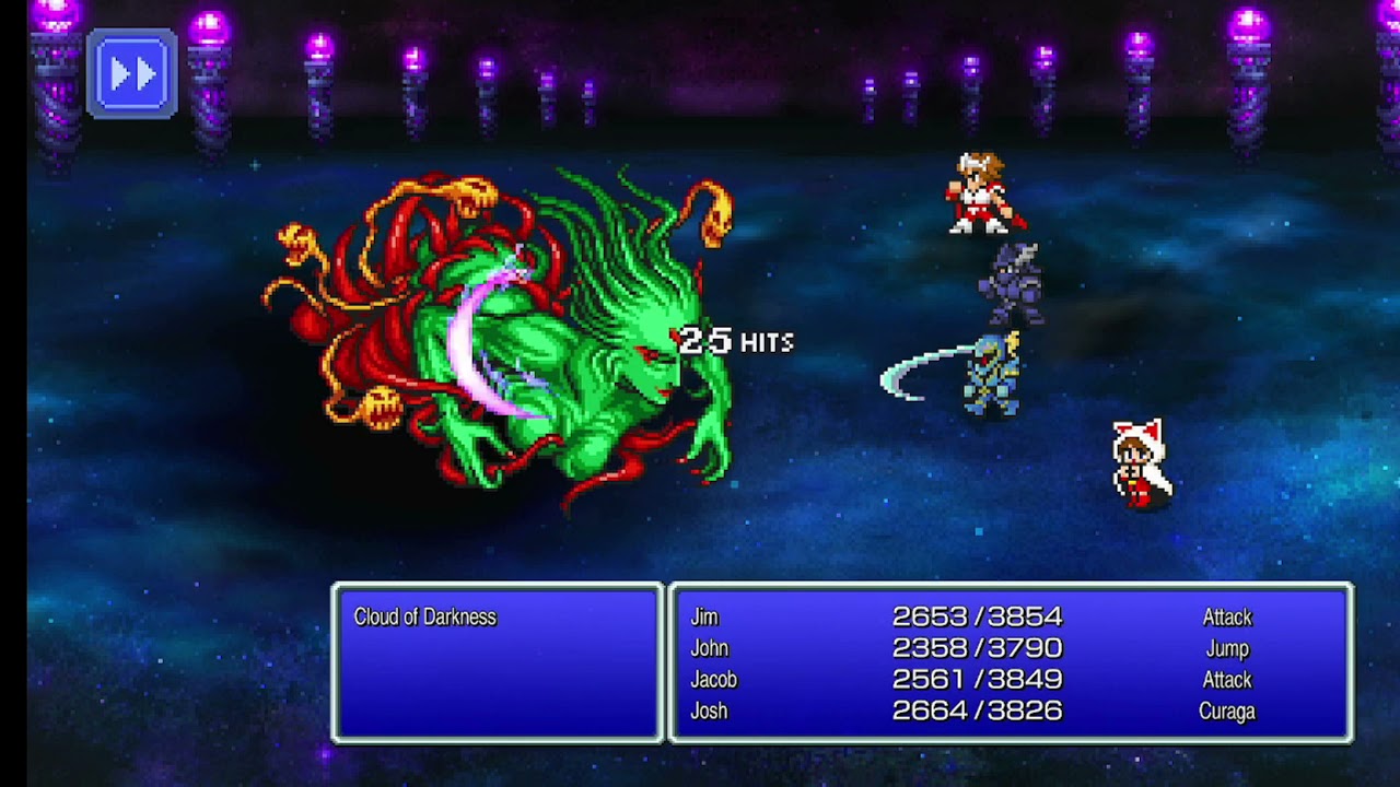 FF3PR Vs Cloud of Darkness