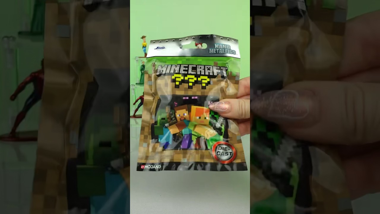 ⛏ ASMR MINECRAFT #asmr #asmrsounds #otwieram #pattje #minecraft #tkmaxx #figurki #otwieranie