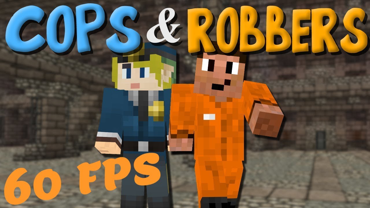 Minecraft Cops and Robbers 2 Person POV ft. Carflo and GarlianX