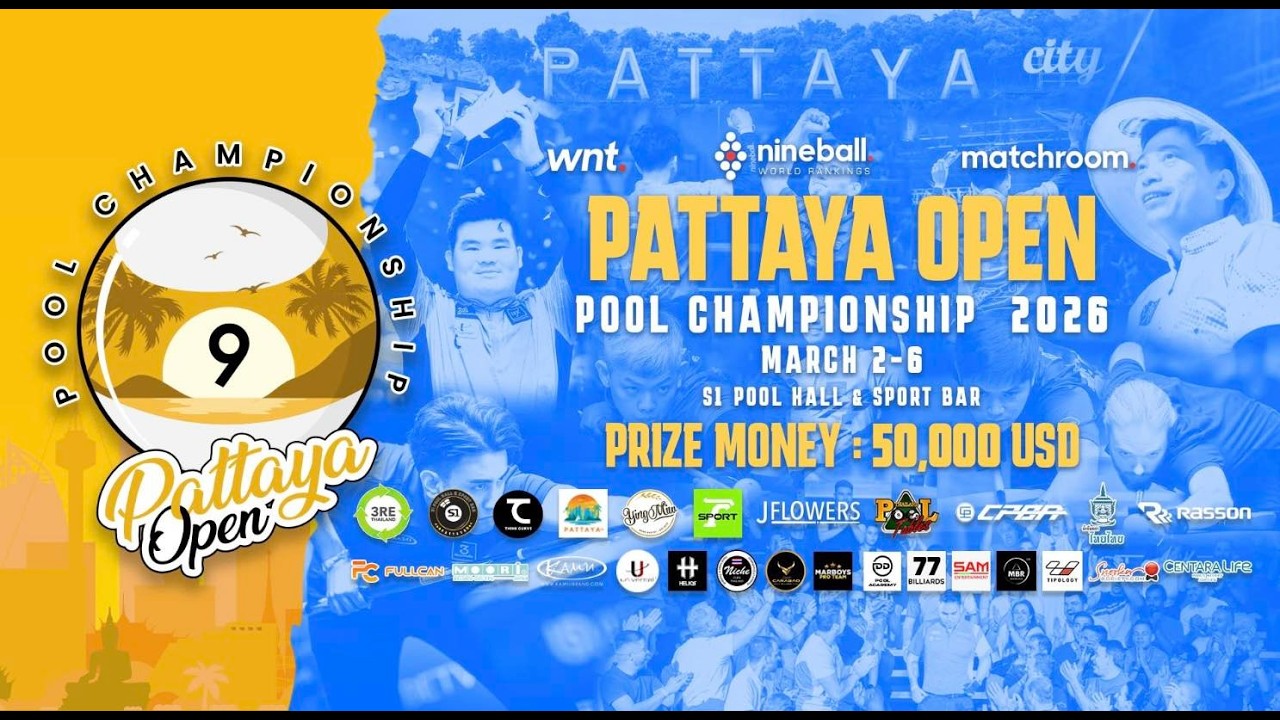 Nhánh thua 2 | PH Ronel Sta. Maria Nalaunan vs GB Andrew George William Pagett | PATTAYA OPEN 2026