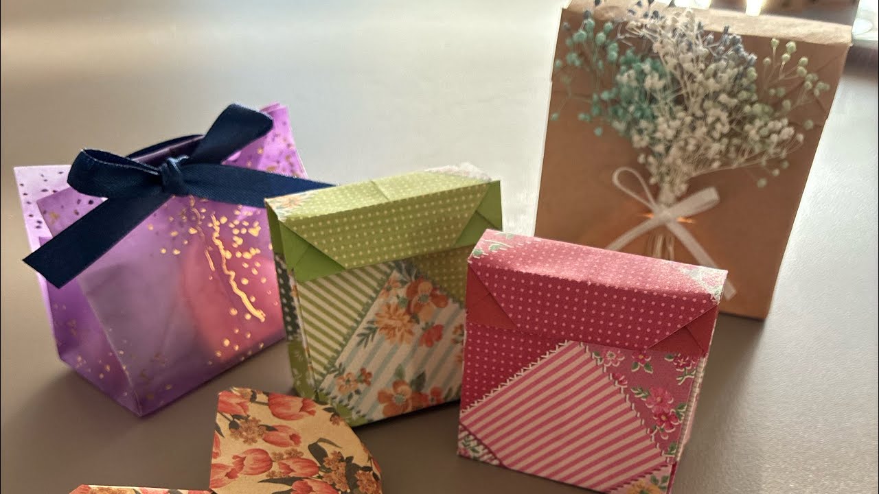 How to make a Gift Box with Lid