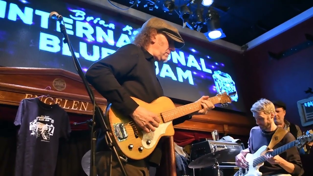 BRIAN KRAMER'S INTERNATIONAL BLUES JAM -Cryin' Won't Help 28/1/23