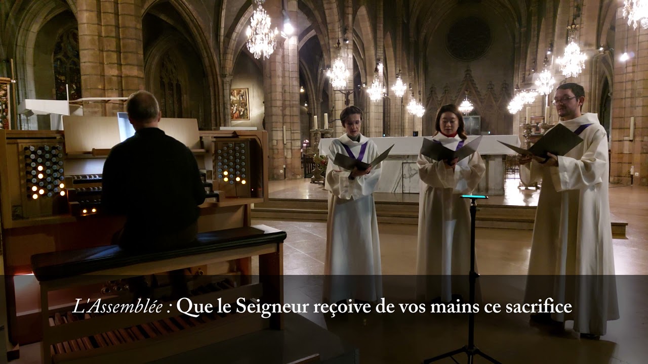 Prière sur les offrandes - Missel Romain : Priez, frères et sœurs...