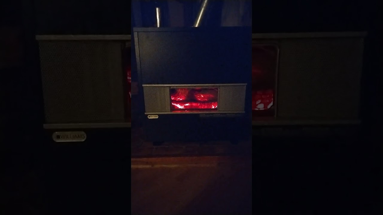 Got My New Williams Propane Heater Fireplace Installed. So warm, snuggly and quiet.. Back Home Again