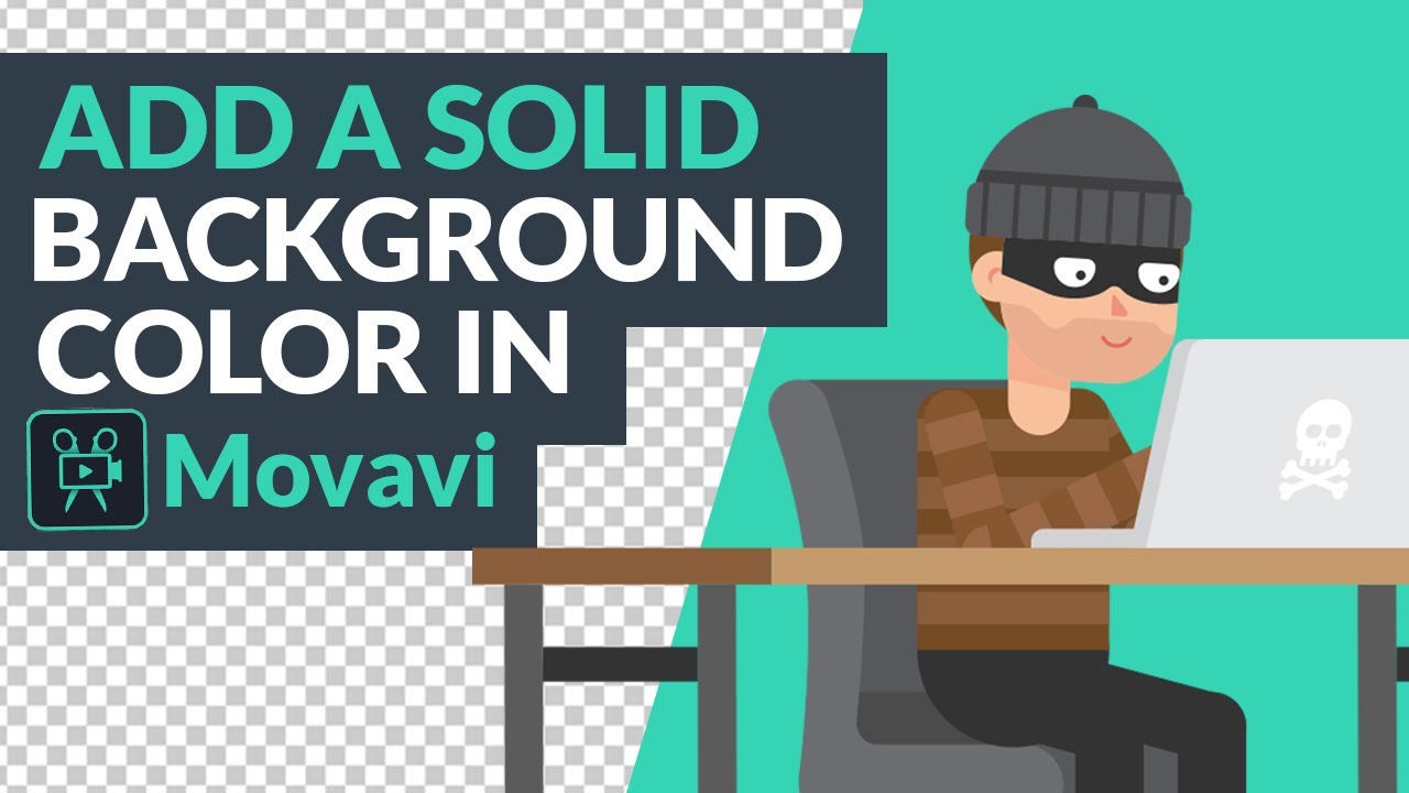 How to Add a Solid Background Color in Movavi Video Editor