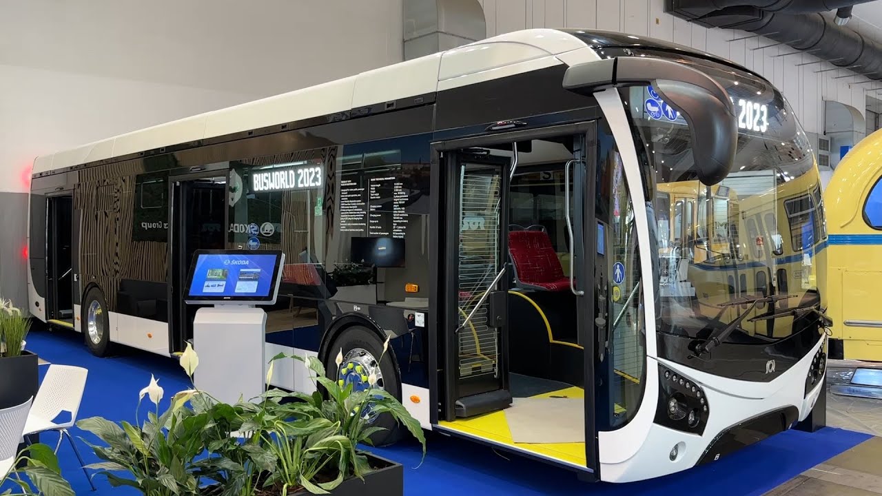 2024 Skoda E-City 29-Seat Plug-In Electric Bus Review | TruckTube