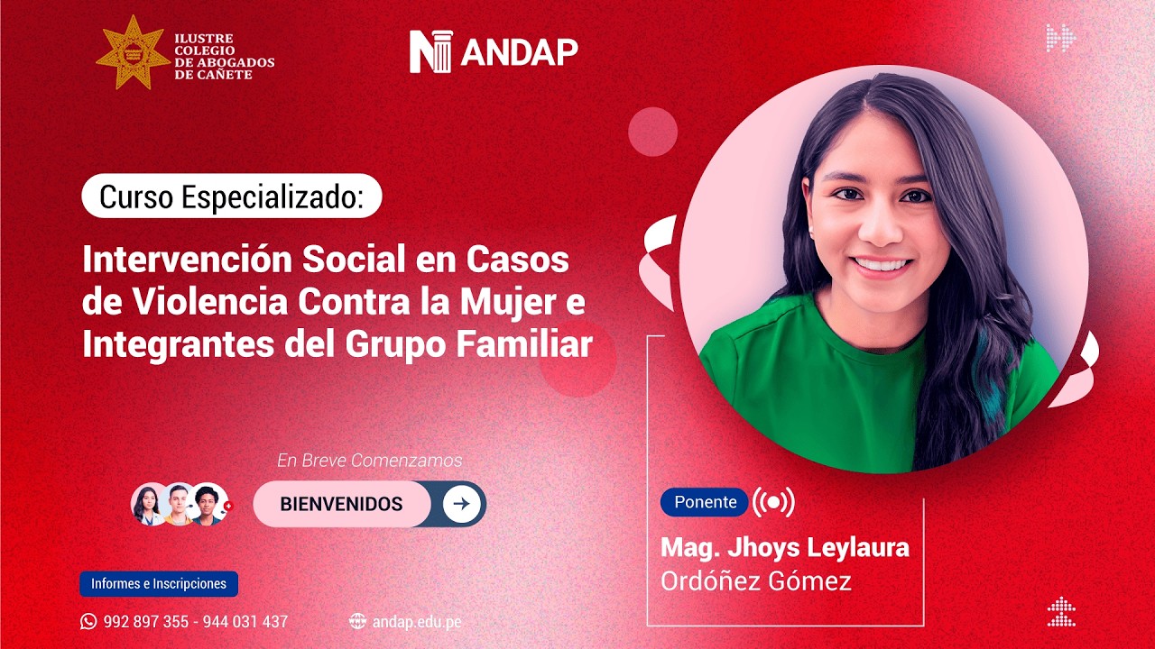 INTERVENCIÓN SOCIAL EN CASOS DE VIOLENCIA CONTRA LAS MUJERES E INTEGRANTES DEL GRUPO FAMILIAR