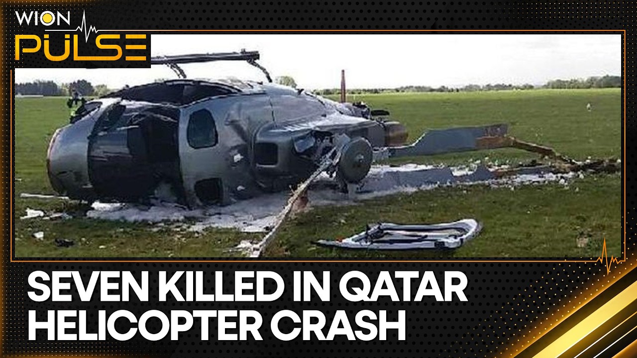 Qatar Helicopter Crash: Qatar Says Helicopter Crashed Due to Technical Malfunction | WION PULSE