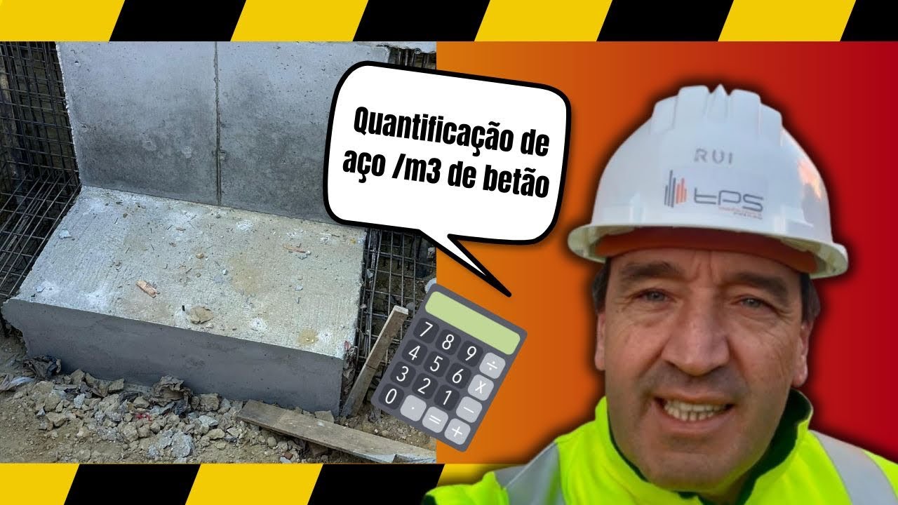 QUANTIFICAÇÃO DE AÇO /m3 de betão