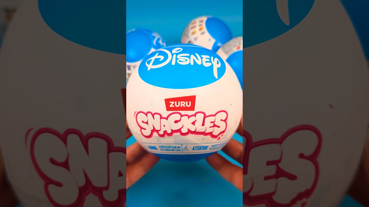 Disney Snackles Plushies Unboxing Toys ASMR 🍰Caaaayke! #snackles #plushies #disneytoys #unboxingtoys