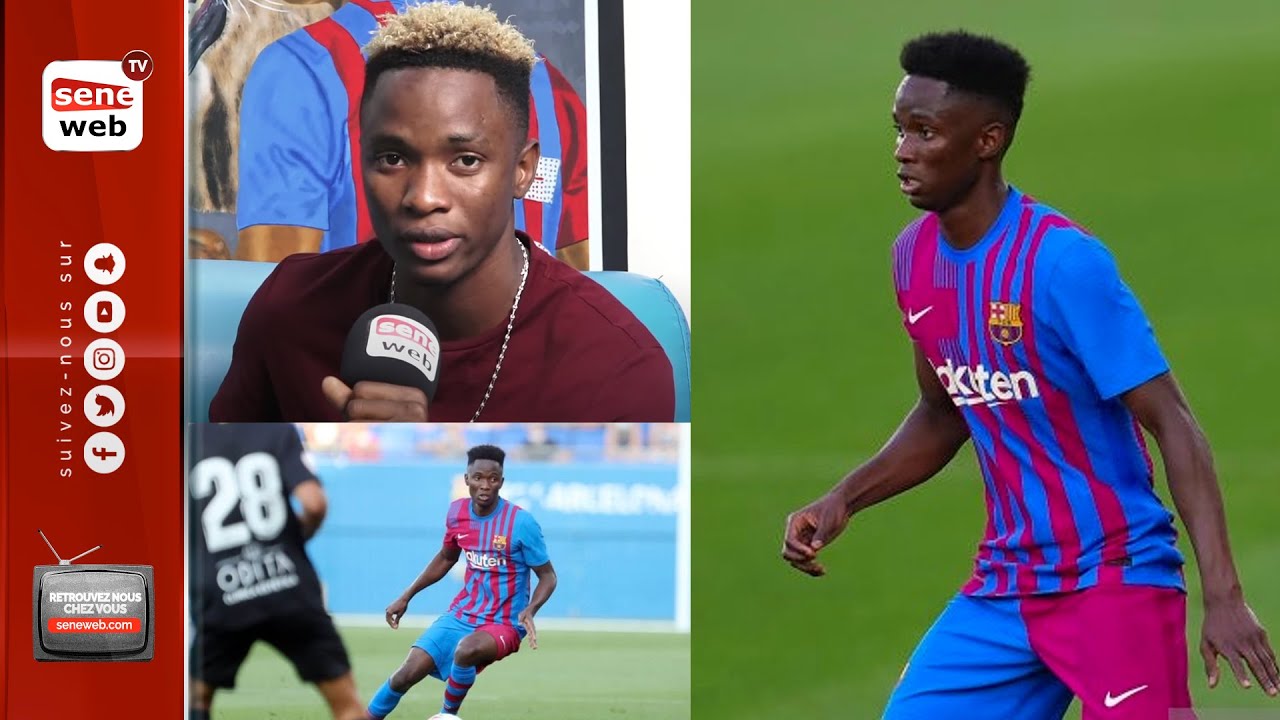 MOUSSA NDIAYE (FC BARCELONE) parle de son parcours, ses débuts au Barça et l’intérêt de l’AJAX