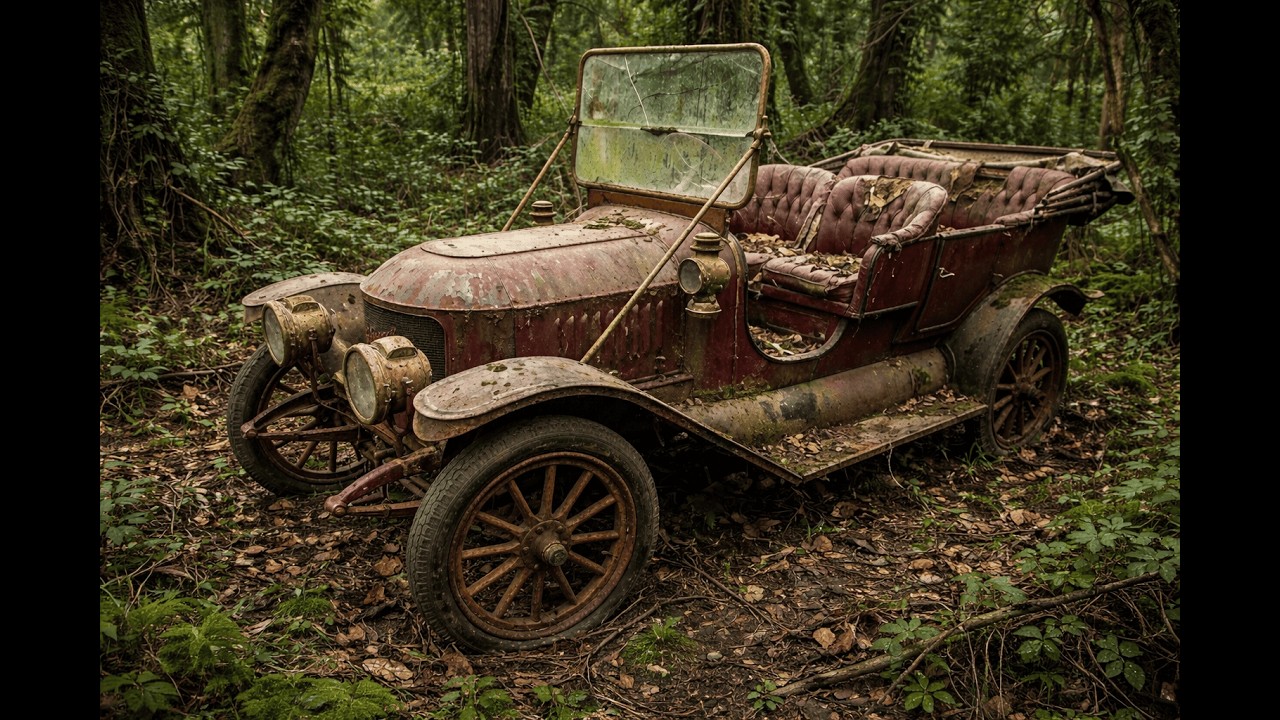 Restoring a 118-Year-Old Steam Car – 1908 Stanley Steamer Full Rebuild (ASMR)