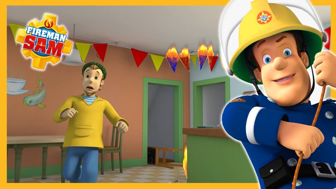 FIRE in the CAFE! 🔥 Fireman Sam Official Rescue Adventures 🔥