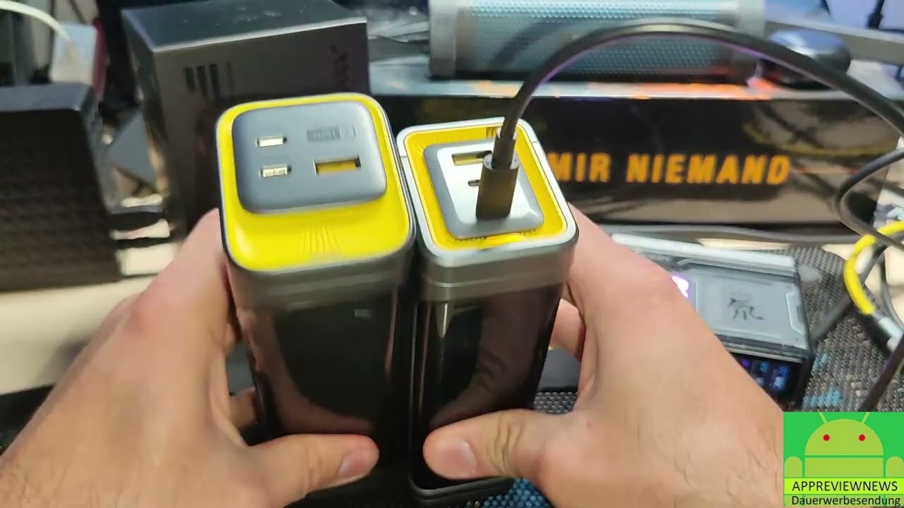 Unfassbar echte geteste 280W Leistung! Aohi Starship Pro Powerbank im Real-Life extrem Test