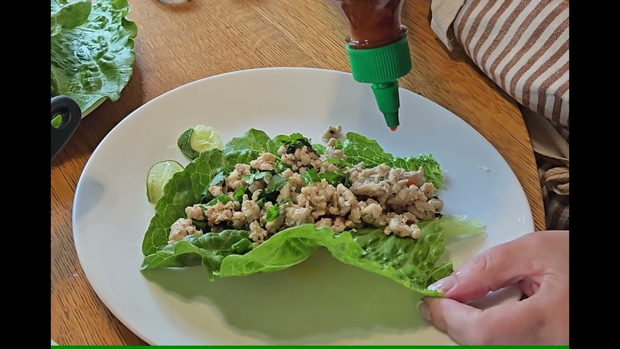 Delicious (low carb) Lettuce Wraps
