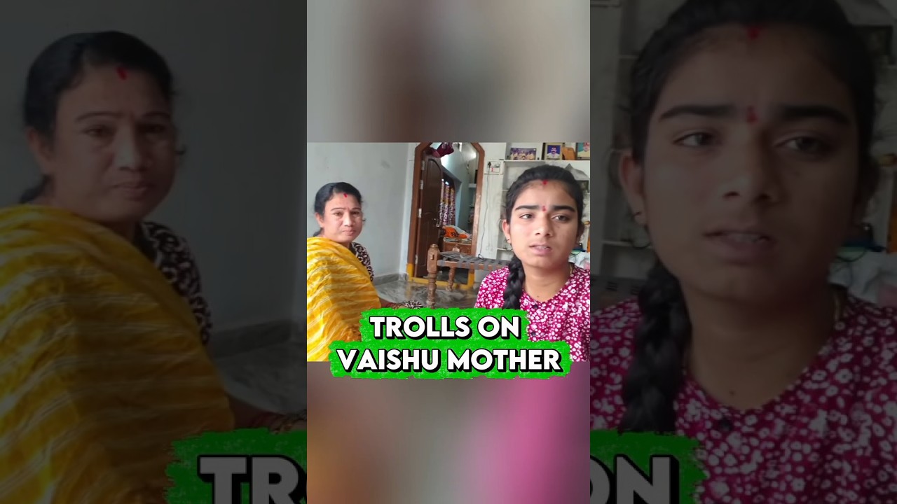 Trolls on Vaishnavi Mother? 😳 Her Response Goes Viral