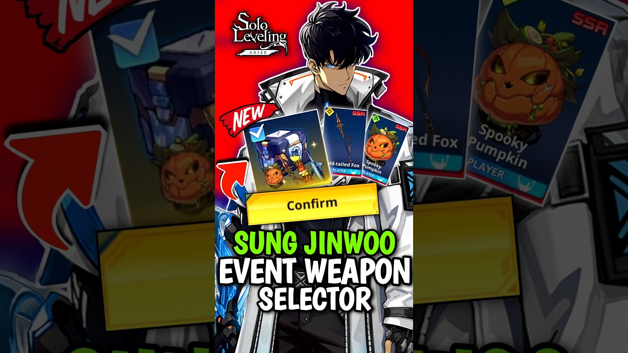 FREE SSR SUNG JINWOO EVENT WEAPON SELECTOR GUIDE! [Solo Leveling: Arise] 