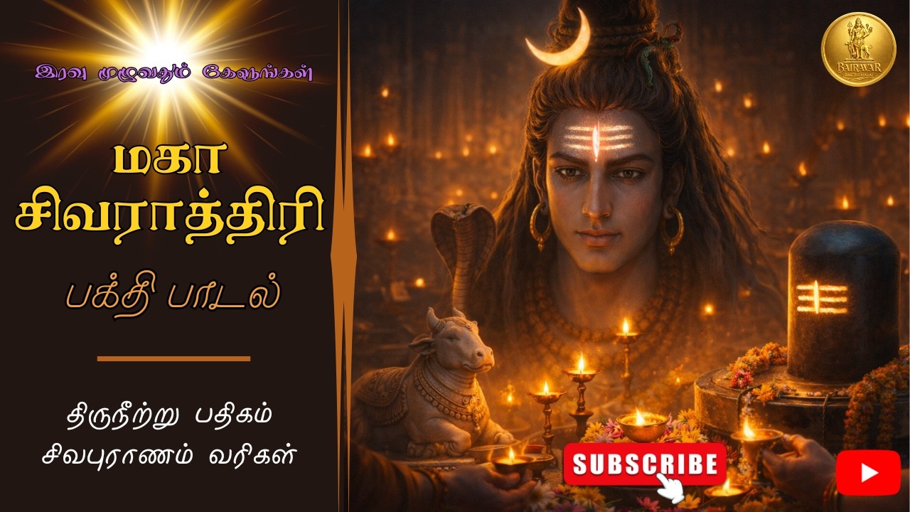 மகா சிவராத்திரி ஸ்பெஷல் | சிவன் பக்தி பாடல் | Powerful Sivan Song