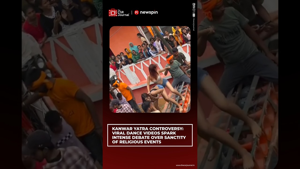 Kanwar Yatra Controversy: Viral Dance Videos Spark Intense Debate Over Sanctity Of Religious Events