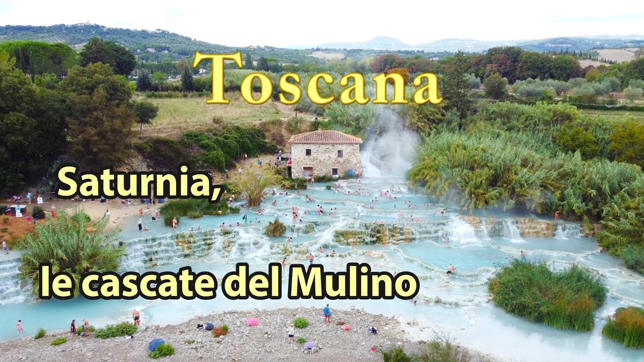 Toscana '24 - 23. Saturnia, le cascate del Mulino