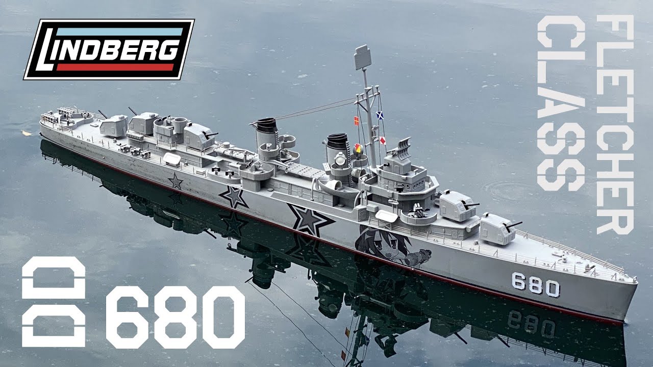 Конверсия эсминца «Blue Devil» (класс «Флетчер») в масштабе 1:125 (2022)