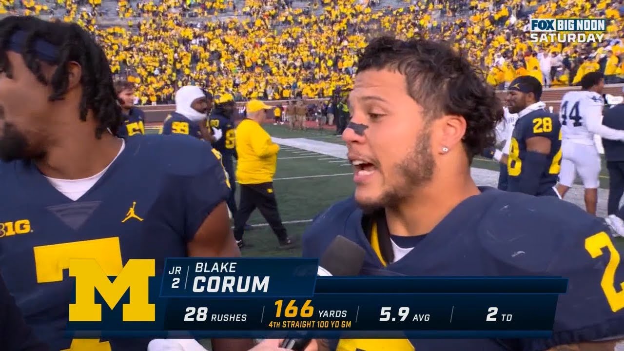 Blake Corum vs Penn State (2022)
