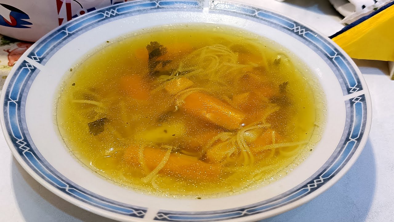 Куриный суп - самый простой и вкусный