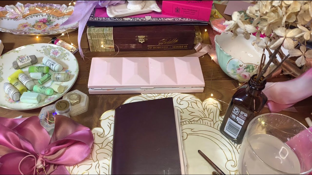 Painting Hydrangeas & the Paper Republic grand voyager 🌬️✨✨✨