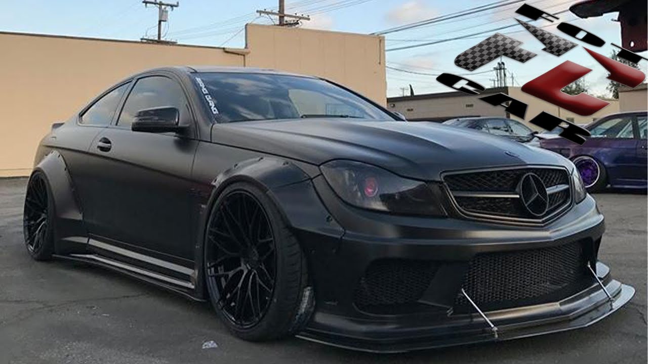 Tuning Mercedes C - W204🔥Тюнинг Мерседес  W204 FotCar