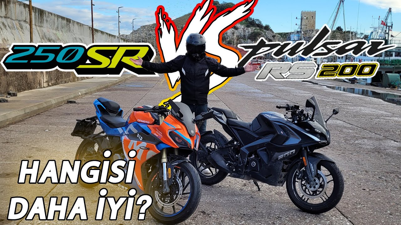 ÇİN'Lİ Mİ? HİNT'Lİ Mİ? | CF MOTO 250SR VS BAJAJ PULSAR RS200 KARŞILAŞTIRMA