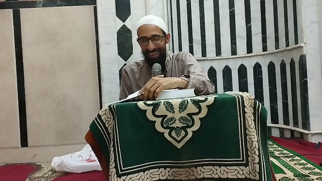 الدرس الأول من شرح كتاب عمدة الأحكام على الأبواب الفقهية أول ستة أحاديث من (كتاب الطهارة).