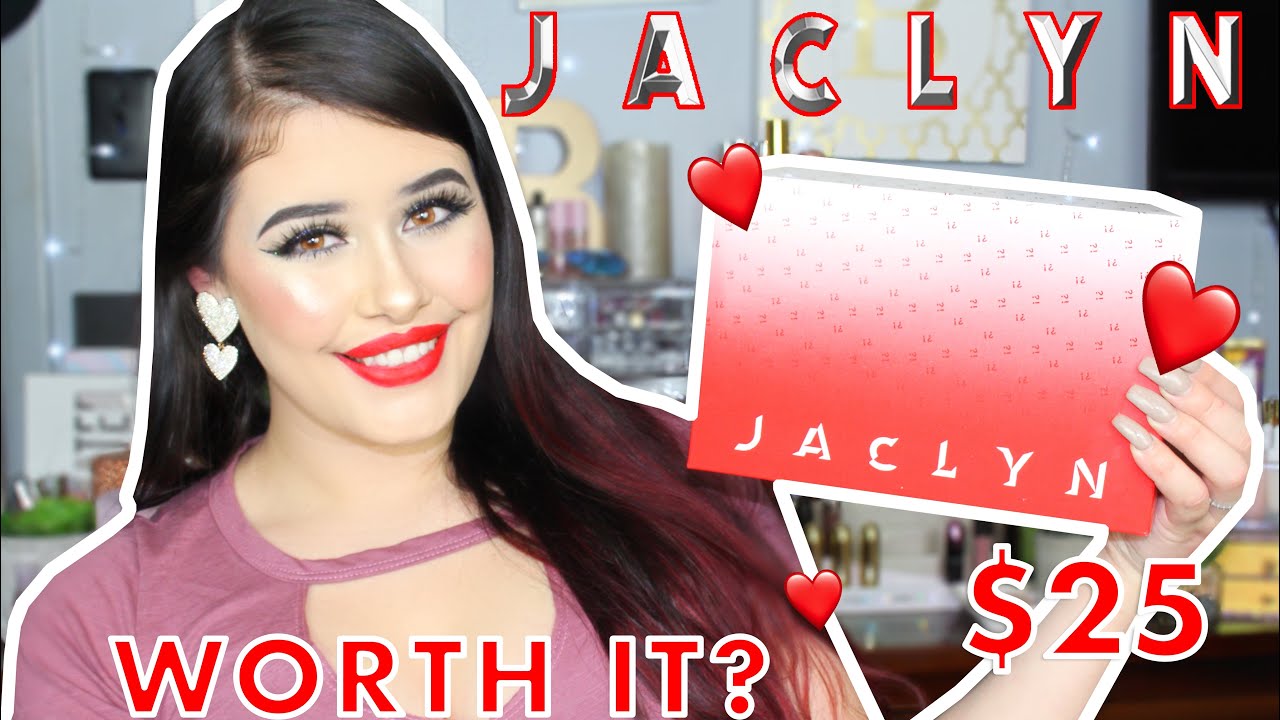 Jaclyn Cosmetics Valentine Collection Review | I bought a Jaclyn Hill mystery box! Worth it?