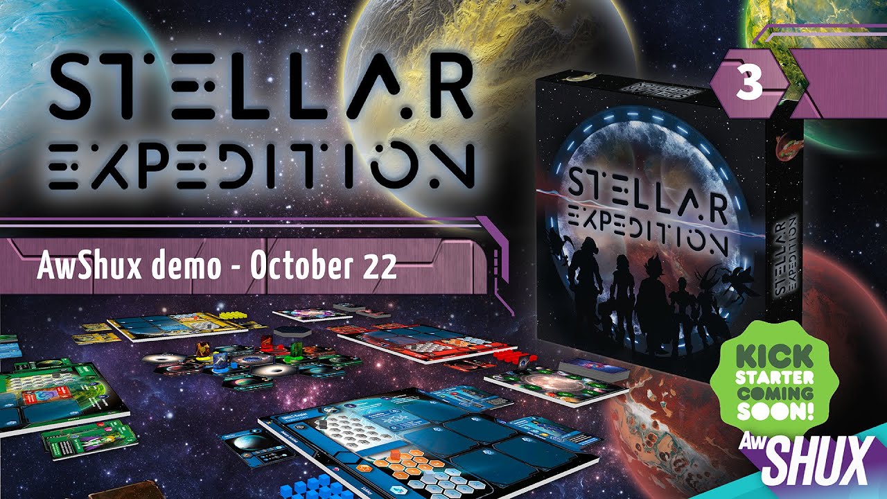 Stellar Expedition - AwShux 2021 demo
