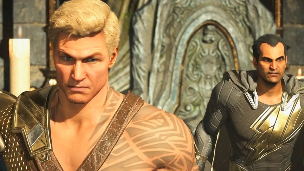 INJUSTICE 2 - Глава 10: Три короля – Аквамен и Чёрный Адам | Прохождение сюжетного режима