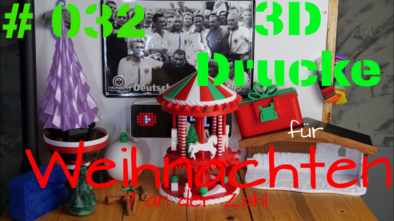 #32 3D Drucke für Weihnachten 2025 #3dprinting #bambulab #timelapse