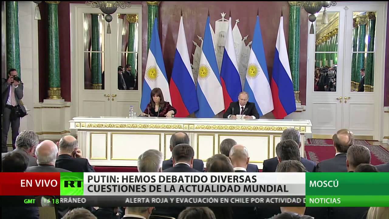 Vladimir Putin y Cristina Kirchner firmaron documentos que refuerzan la cooperación estratégica.