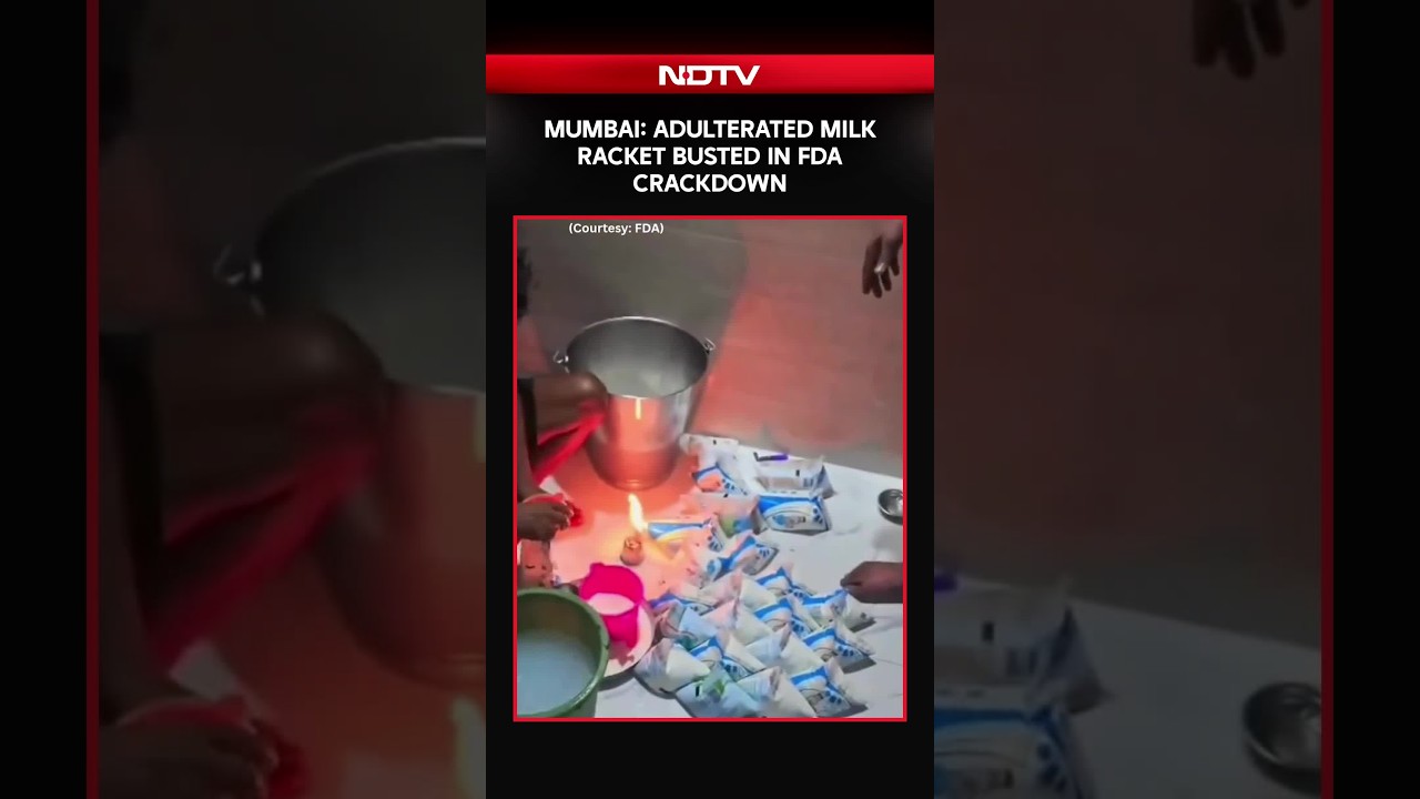 Mumbai News: Milk Adulteration Racket Busted As FDA Raids Multiple Locations