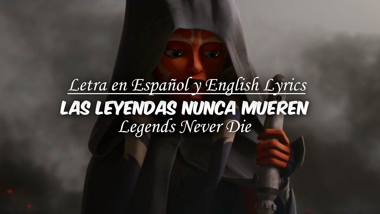 AHSOKA TANO vs DARTH VADER TRIBUTE con Flashbacks | Legends Never Die (Sub Español y English Lyrics)