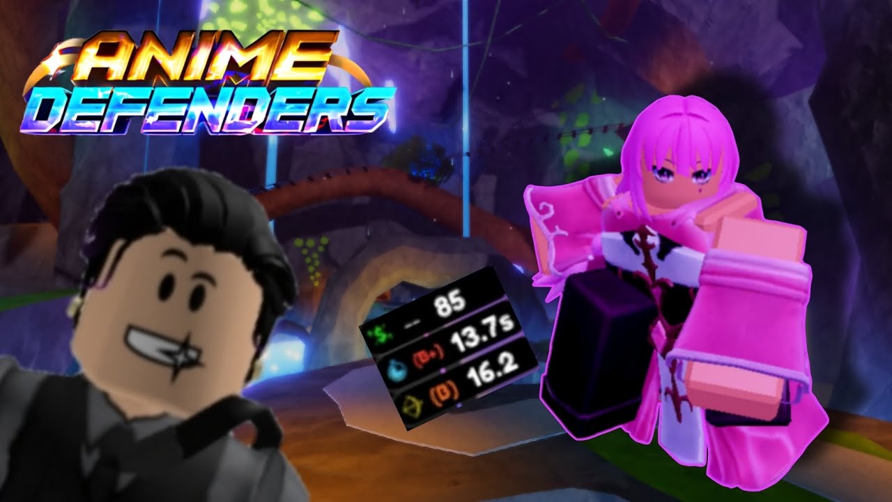 Spending 14k Gems to get the Pink Demon Witch in Anime Defenders