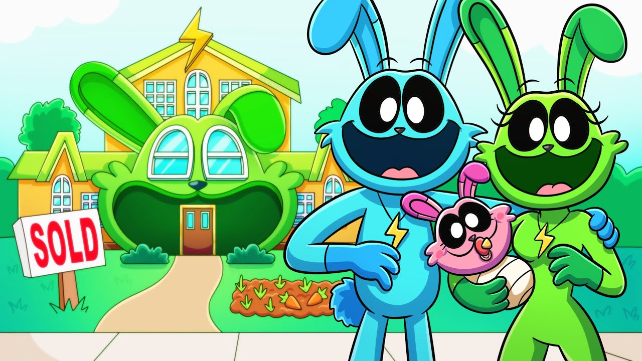 HOPPY HOPSCOTH BUYS HER FIRST HOUSE? Poppy Playtime Animation