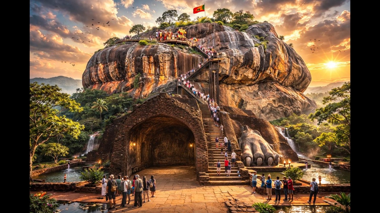 සිගිරියෙ ගුහාවක්.❔