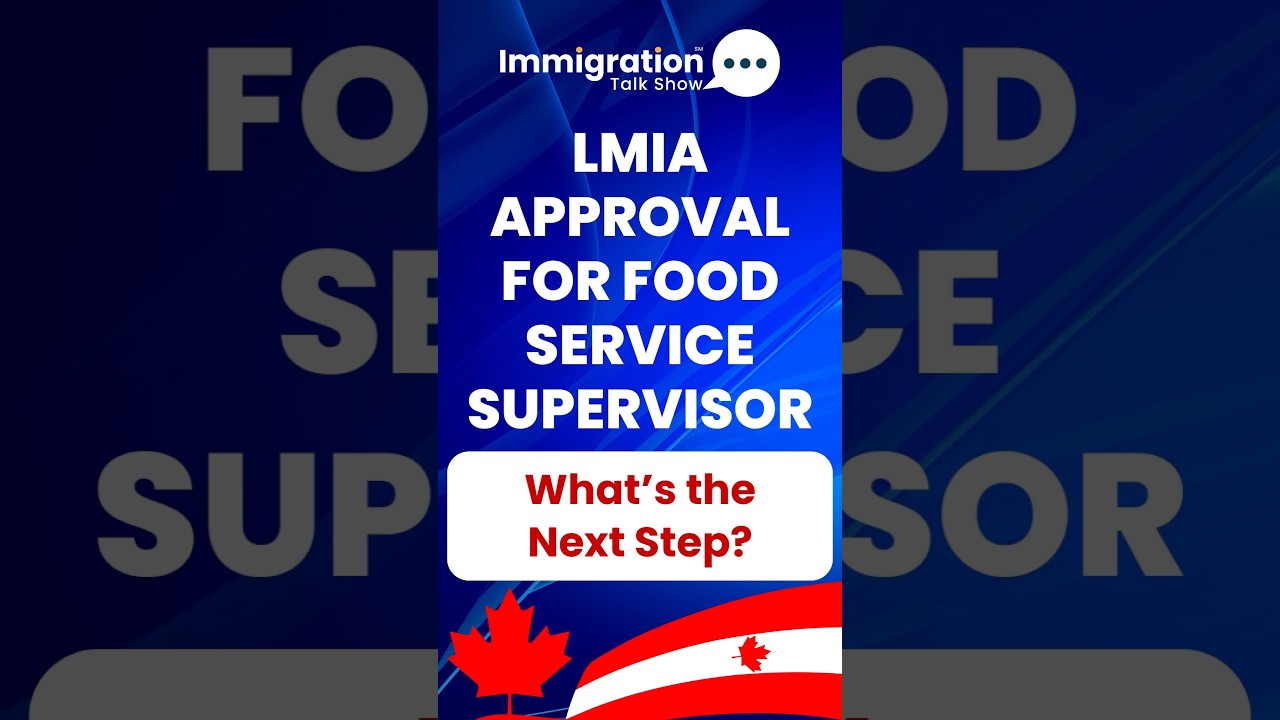 Waiting for LMIA Approval for Food Service Supervisor?