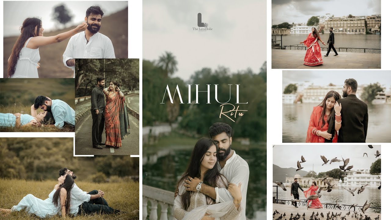 Best Pre Wedding 2025 || RITU & MIHUL || The Lens Holic || Gehra Hua || Retro Theme ||