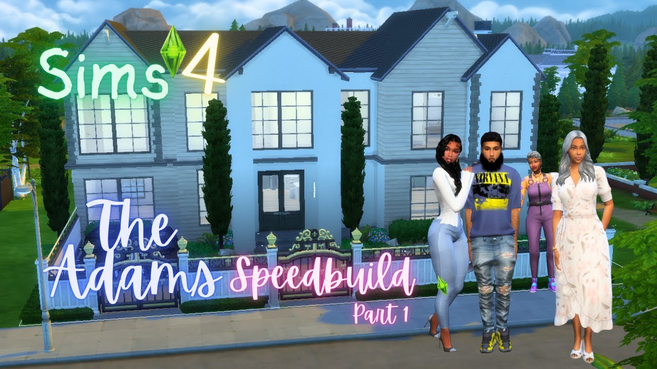 💫🏡ADAMS SPEEDBUILD PART 1✨⛏️