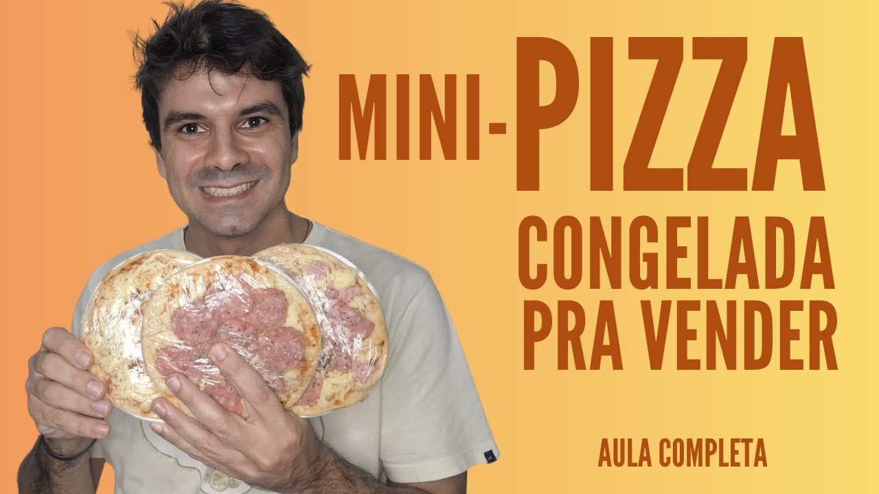 Como fazer MINI PIZZA pra VENDER