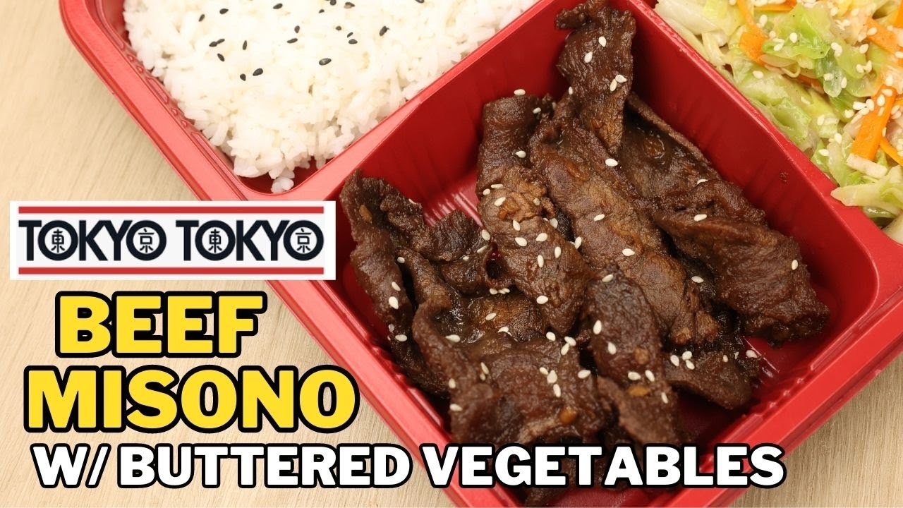 Beef Misono with Buttered Vegetables Like Tokyo Tokyo