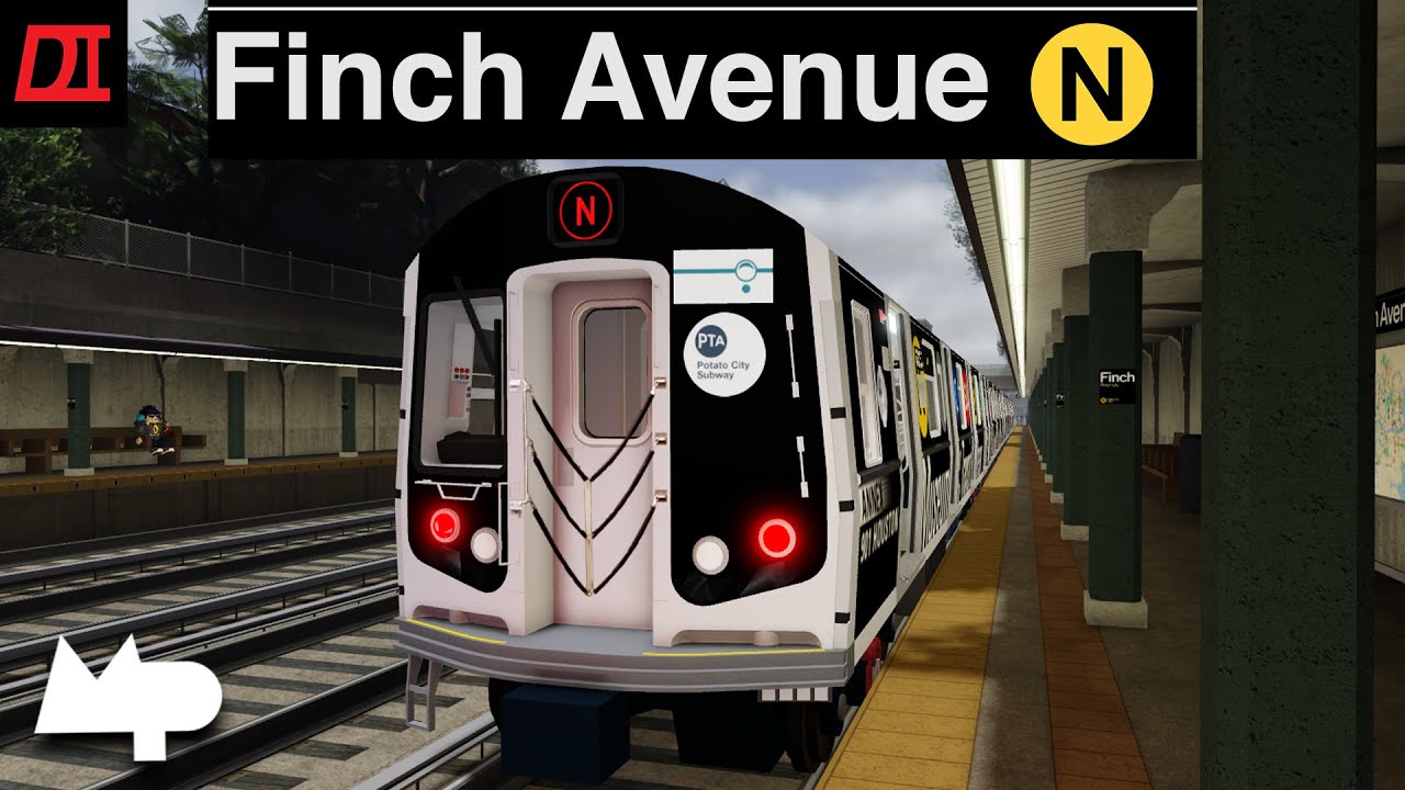 Roblox PTA | Railfanning at Finch Avenue