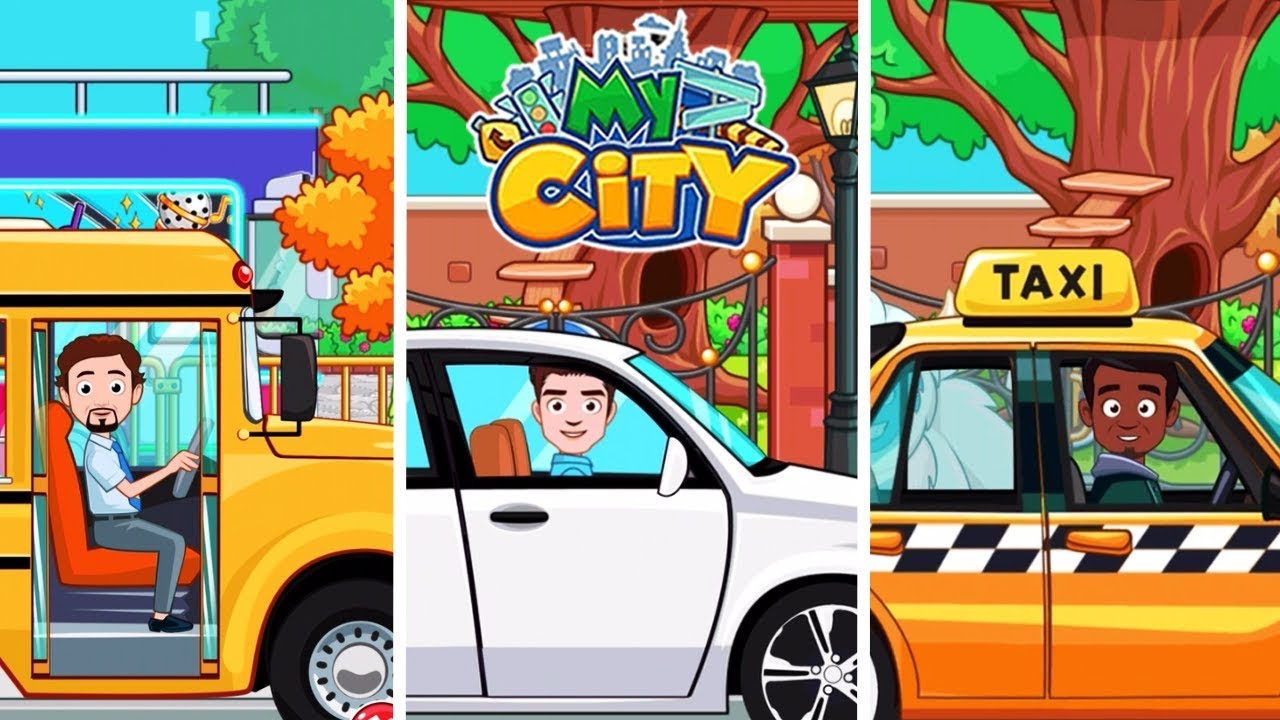 My City Updated Now you can Call Taxi, School Bus and Doctor