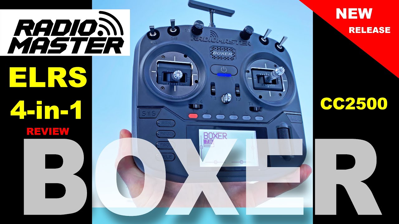 New Radiomaster Boxer is gonna be popular!  Review