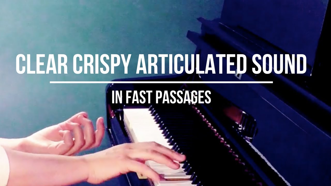 Non Legato - Crispy & Clear Sound in Passages | Advanced Piano Practice